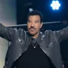 American Idol Lionel Richie Grey Leather Jacket For Sale