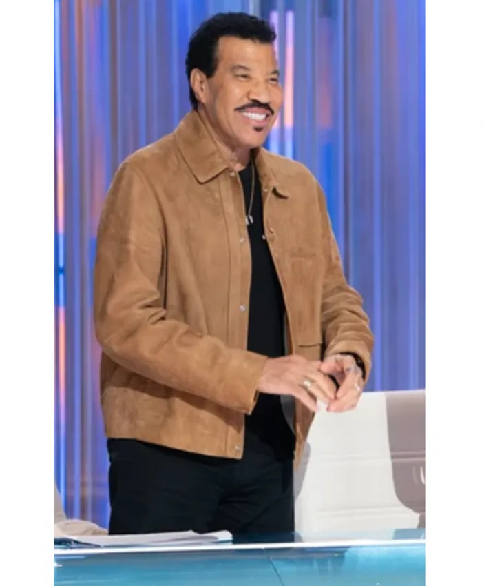 American Idol S24 Lionel Richie Suede Jacket