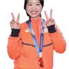 Ami Nakai Winter Olympics 2026 Team Japan Jacket Front