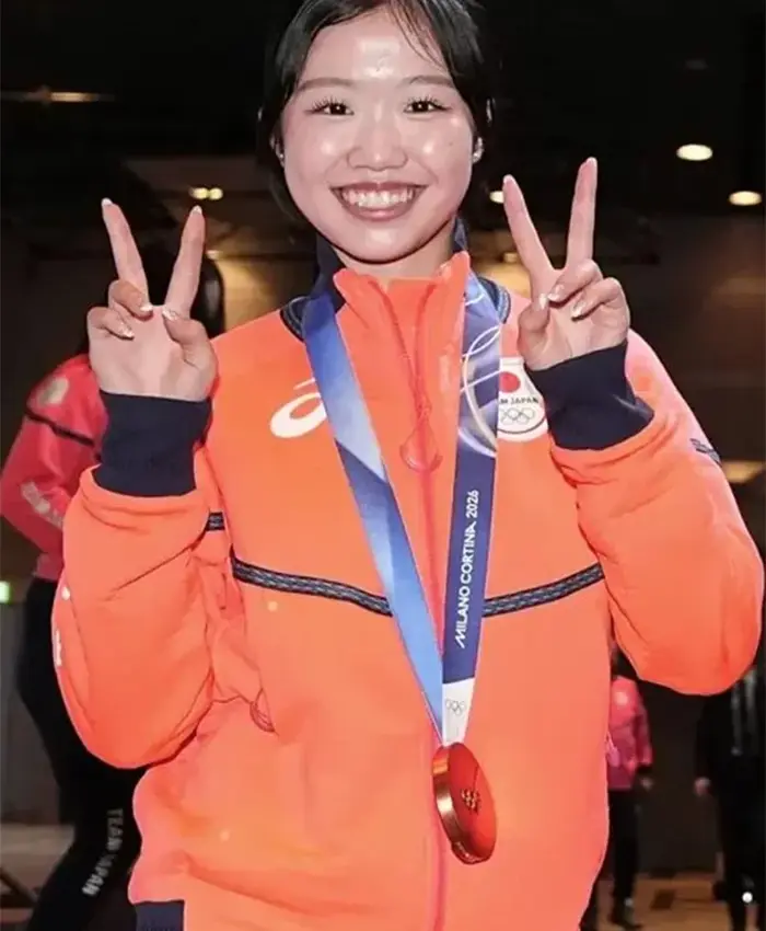 Ami Nakai Winter Olympics 2026 Team Japan Jacket