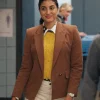 Animal Control S04 Vella Lovell Brown Blazer