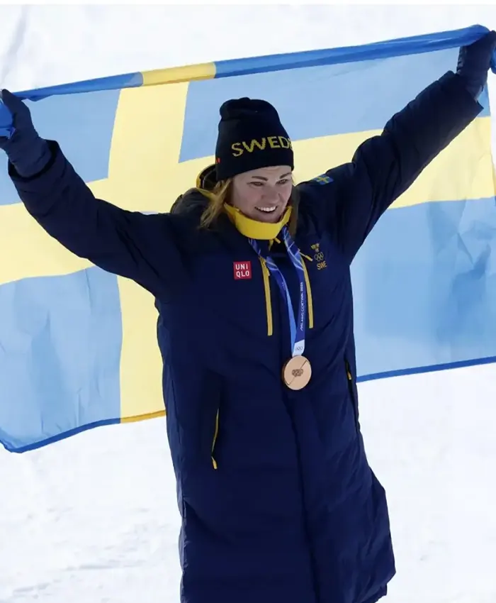 Anna Swenn Larsson Milano Cortina 2026 Winter Olympics Coat For Sale