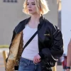Anya Taylor-Joy Lucky S01 Black Bomber Jacket