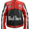 Arai Vintage Marlboro Leather Jacket Red