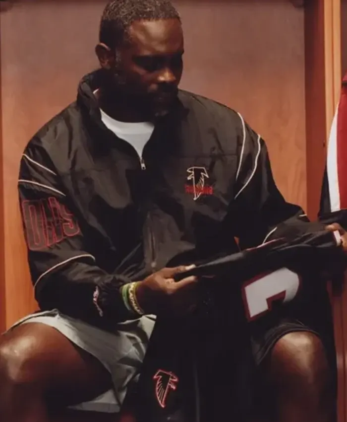 Atlanta Falcons Michael Vick Black Jacket - Shop Now