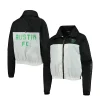 Austin FC Black And White Bomber Zipper Jacket