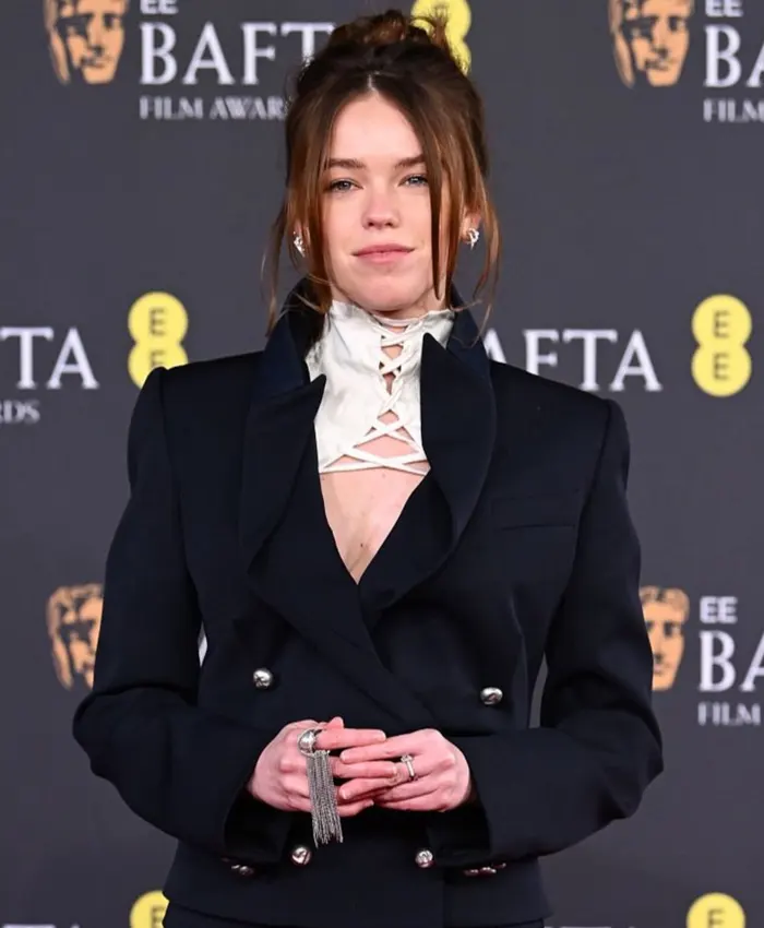 BAFTA Film Awards Milly Alcock Black Blazer