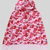 BAPE x Sanrio Hello Kitty Kuromi Hoodie Pink Back