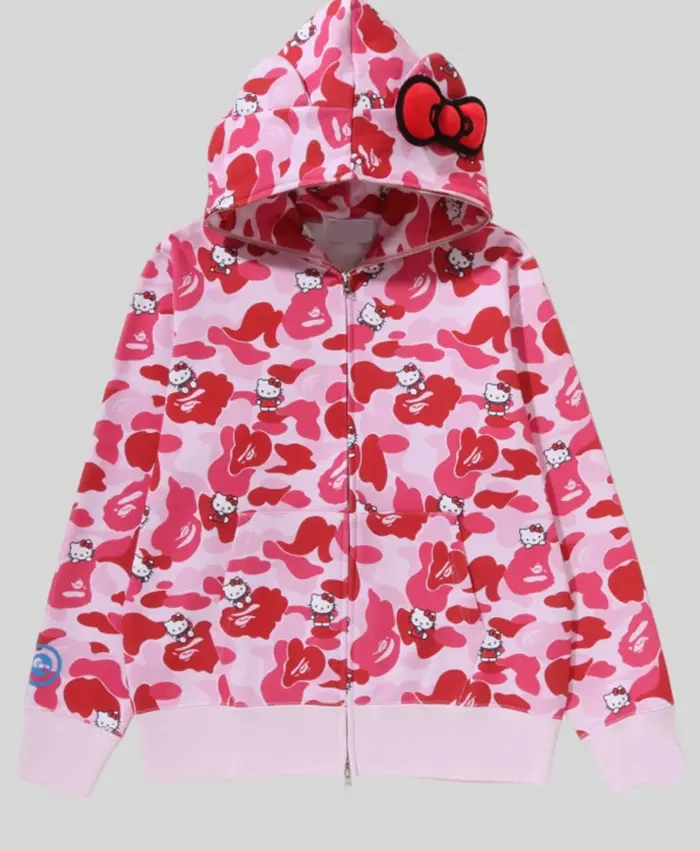 BAPE x Sanrio Hello Kitty Kuromi Hoodie