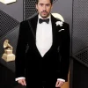 Bad Bunny 68th GRAMMY Awards Black Velvet Suit- Shop now