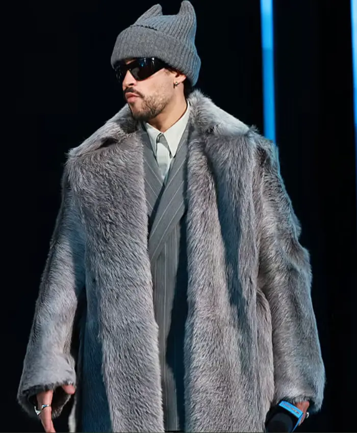 Bad Bun­ny Su­per Bowl LX Half­time Show Fur Coat