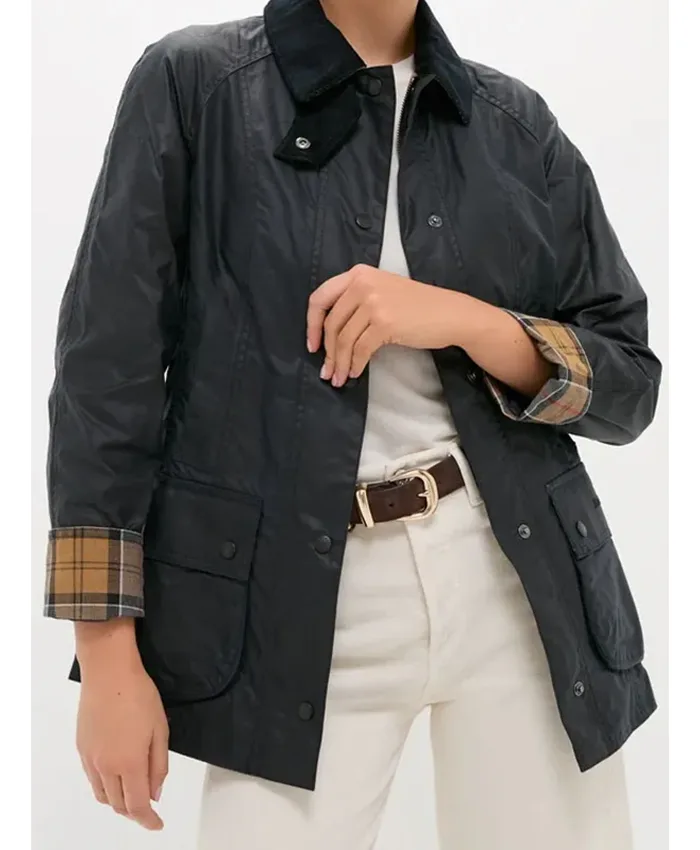 Best Medicine S01 Abigail Spencer Black Jacket Front