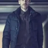 Betrayal S01 Shaun Evans Black Puffer Jacket For Sale