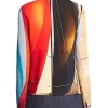 Billboard Power 100 Party 2026 Laura Perloff Akris Punto Multi Color Mainsail Bomber Jacket