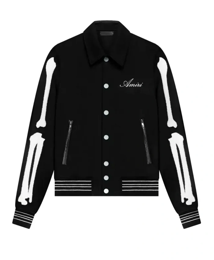 Black Amiri Bones Jacket