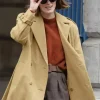 Black Doves 2026 Keira Knightley Brown Wool Coat