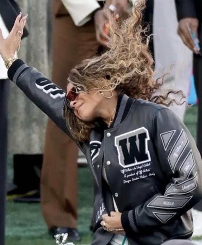 Blue Ivy Carter Super Bowl LX Off-White Jacket For Sale
