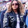 Blue Ivy Carter Super Bowl LX Off-White Jacket Front