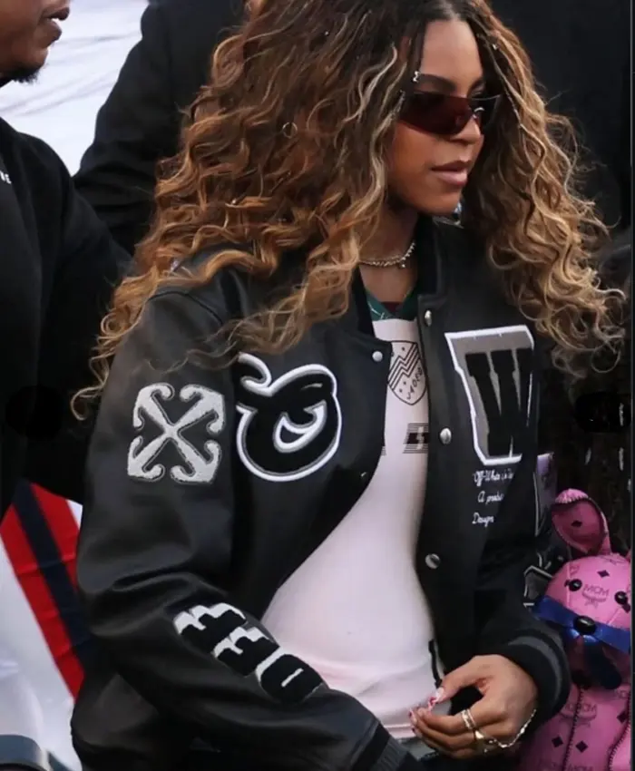 Blue Ivy Carter Super Bowl LX Off-White Jacket