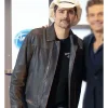 Brad Paisley American Idol S24 Leather Jacket For Sale