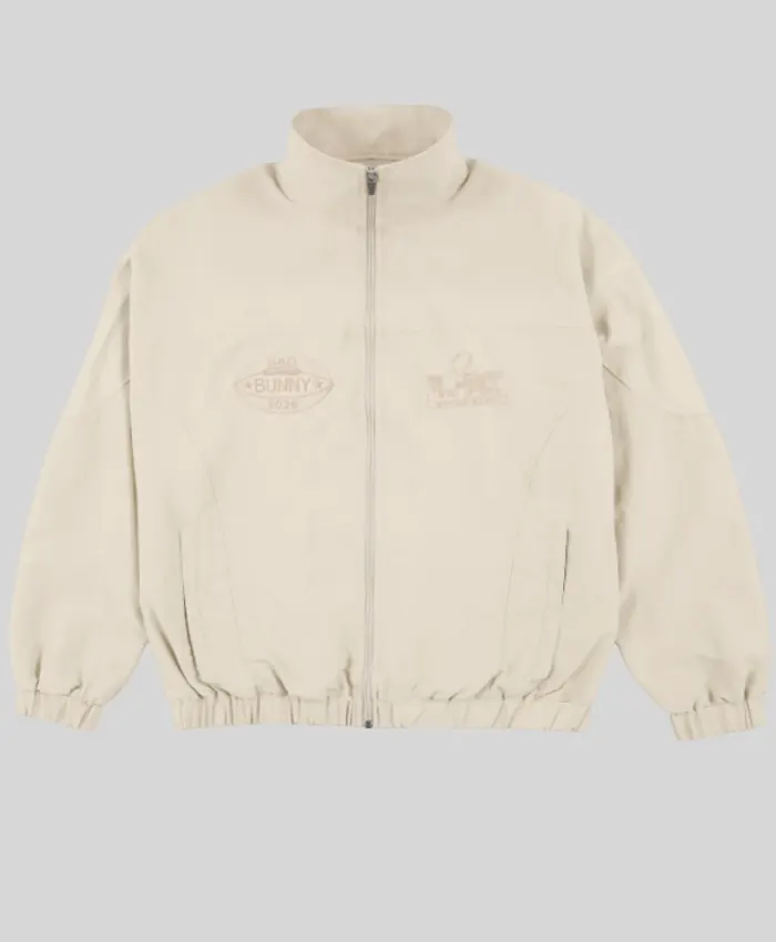 Buy Bad Bunny x Super Tazon Off White Jacket