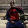 Buy Brent Faiyaz Tracksuit - Red and Blue