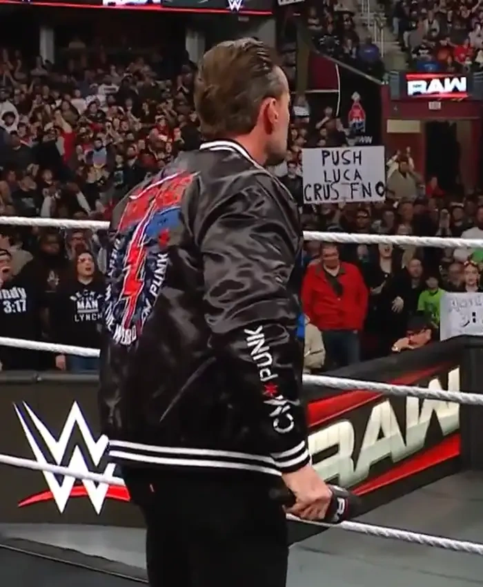 Order CM Punk Chicago Made Bomber Jacket