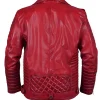Buy Vintage Classic Red Biker Leather Jacket - Bold Street Style