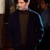 CIA Tom Ellis Trench Wool Coat For Sale