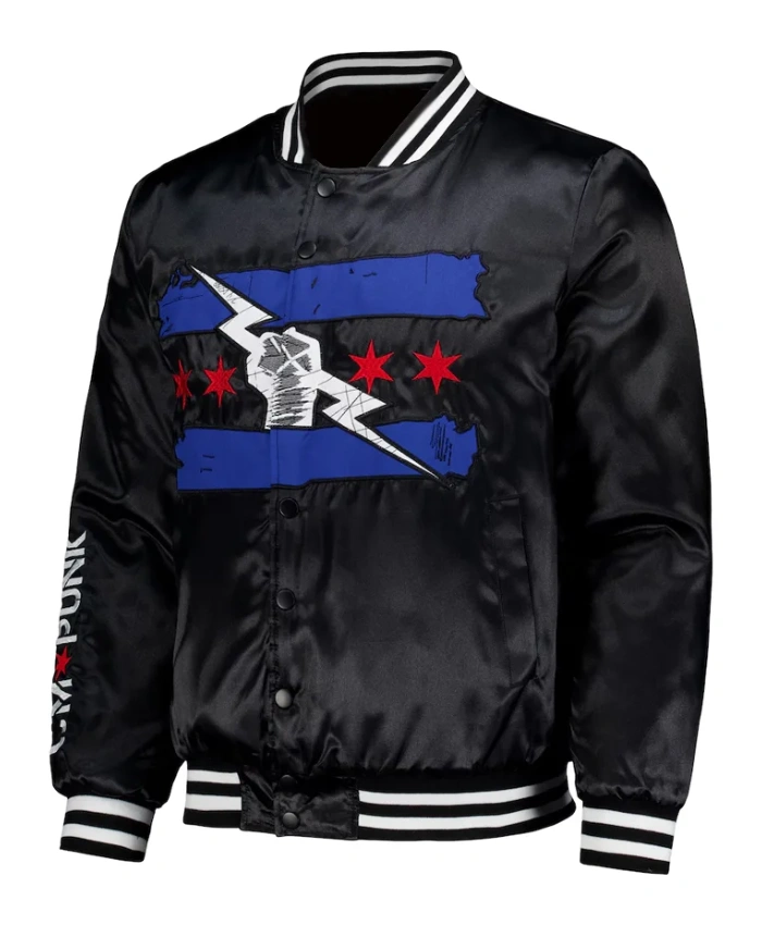 Get CM Punk Chicago Made Bomber Jacket