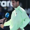Carlos Alcaraz 2026 Australian Open Track Jacket left side
