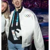 Charles Poujade 2026 Winter Olympics Varsity Jacket