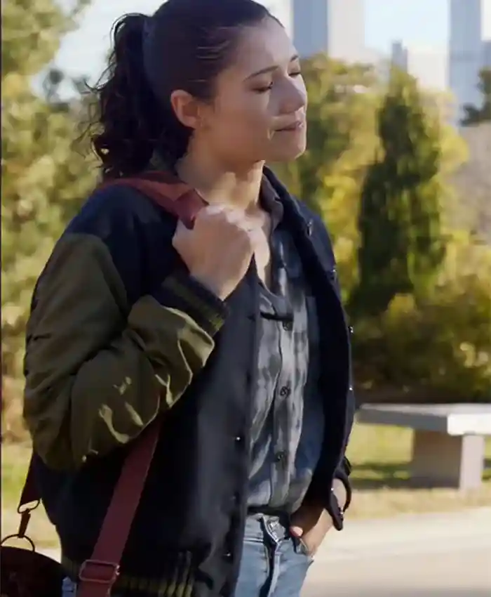 Chicago Fire S14 Hanako Greensmith Varsity Jacket For Sale