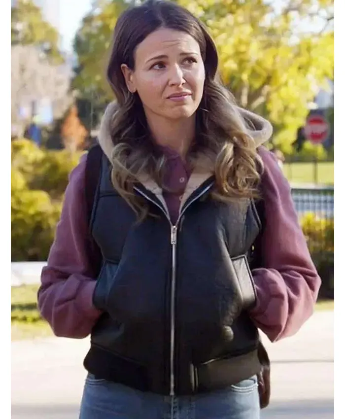 Chicago Fire S14 Lyla Novak Leather Vest