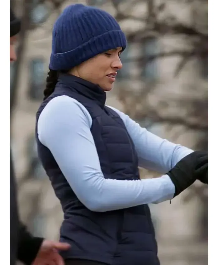 Chicago Fire S14 Stella Kidd Puffer Vest For Sale