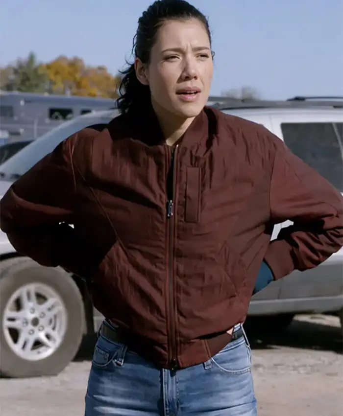 Chicago Fire S14 Violet Mikami Maroon Jacket