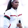 Coco Jones Super Bowl LX 2026 Jacket Side