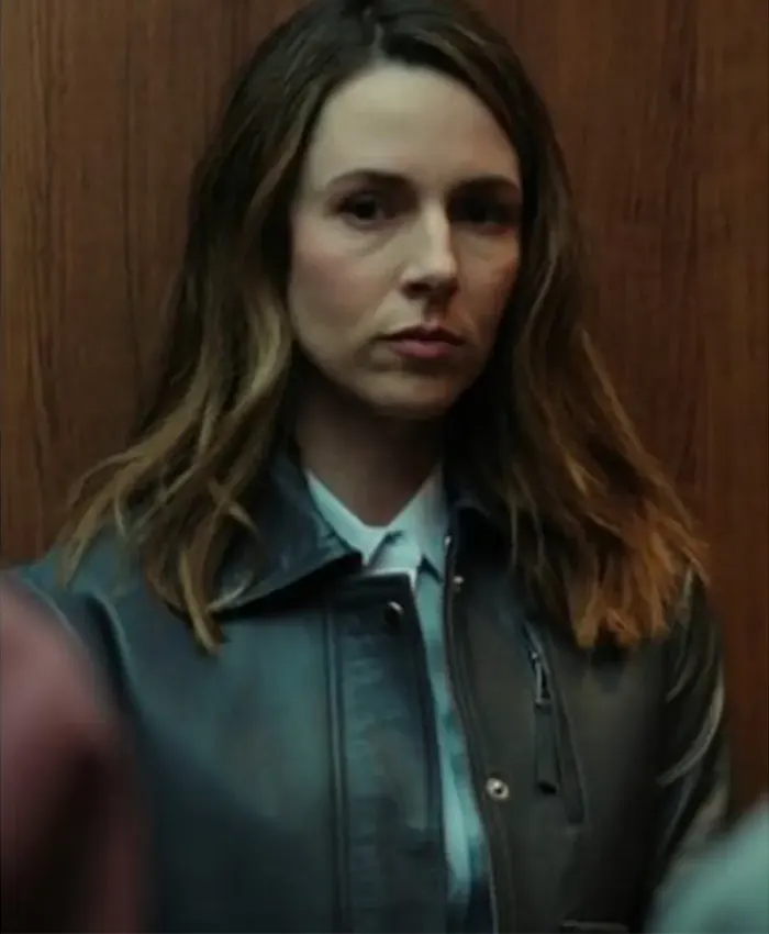 Cross S02 Alona Tal Black Leather Jacket