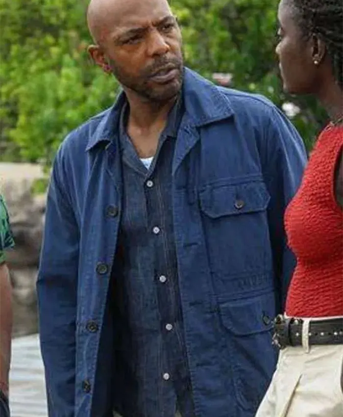 Death in Paradise Mervin Wilson Blue Jacket For Sale