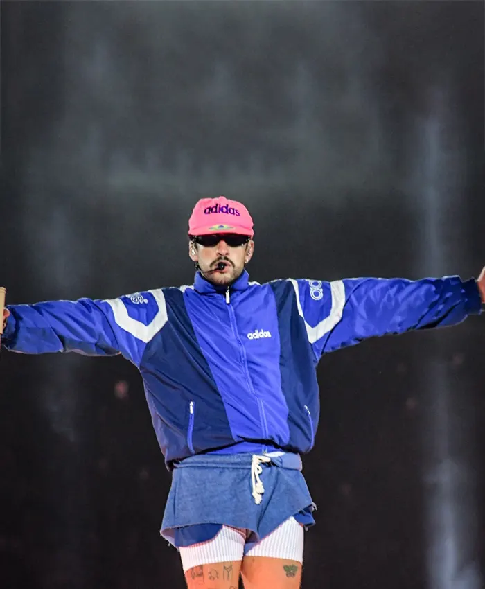 Debí Tirar Más Fotos 2026 World Tour Bad Bunny Blue Track Jacket