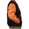Denham Team NL Orange and Black Varsity Jacket Buy