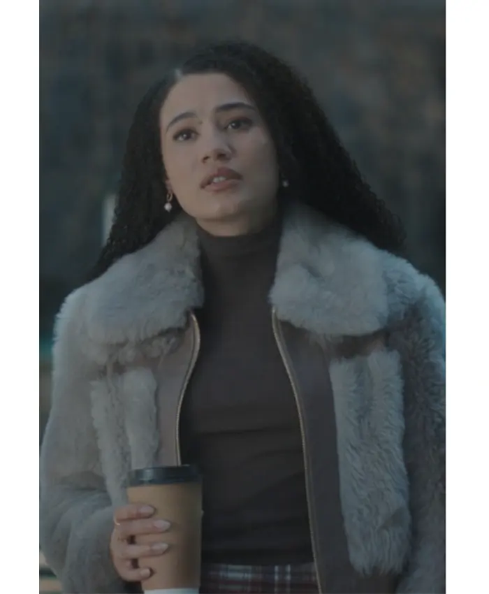 Diana Tell Me Lies S03 Shearling Jacket