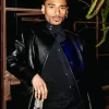 Durand Bernarr Grammy Black Leather Jacket - Buy Now
