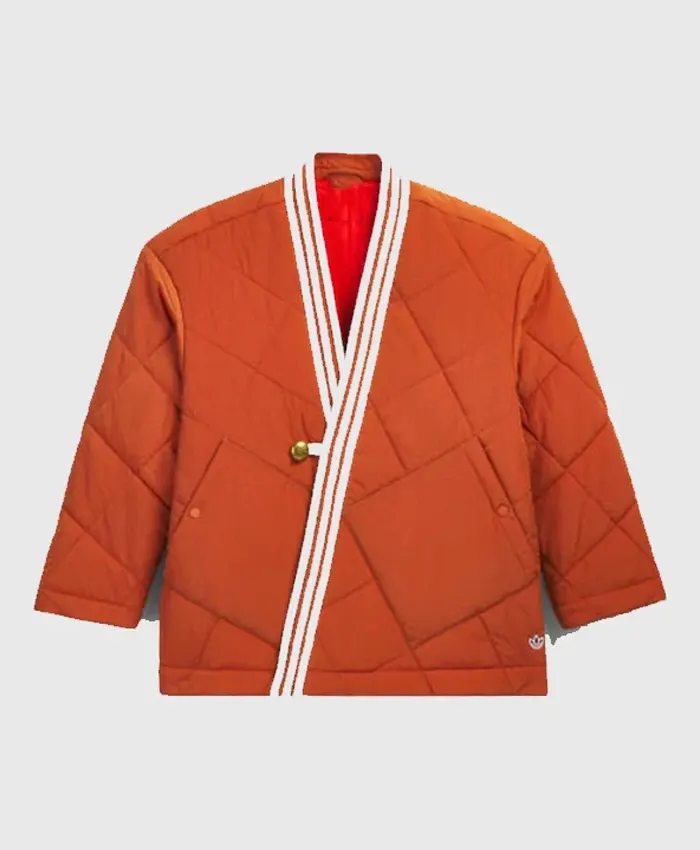 Edison Chen x Adidas Orange Clot Wrap Puffer Jacket - Orange