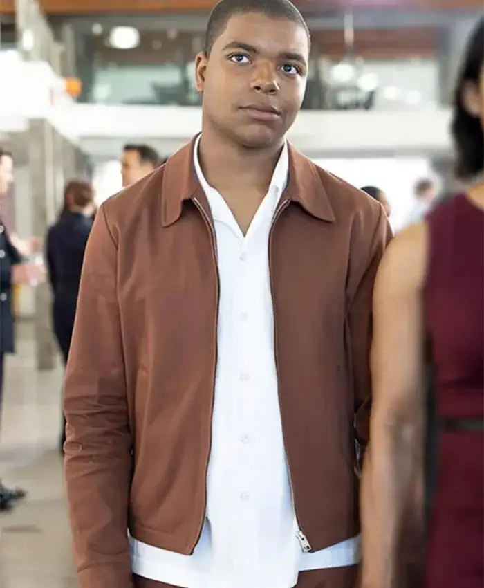 Elijah M. Cooper 9-1-1 S09 Brown Jacket