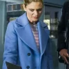 Emilia Fox Silent Witness S21 Blue Coat