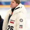 Evan Bates Winter Olympics 2026 Team USA Flagbearer Jacket For Sale