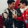 F1’s High Speed 2026 Carlos Alcaraz Leather Jacket