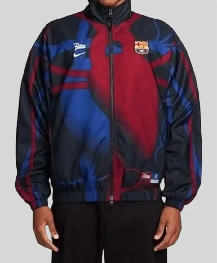 FC Barcelona x Patta Track Jacket Front