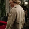Fck Valentines Day Virginia Gardner Short Trench Coat Back